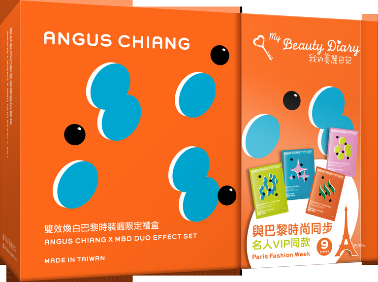 我的美麗日記 經期四超人 ANGUS CHIANG 限量面膜 