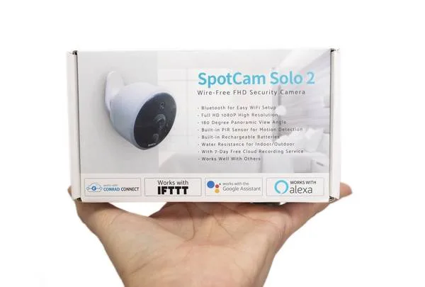 SpotCam 無線連接 影像清晰度 